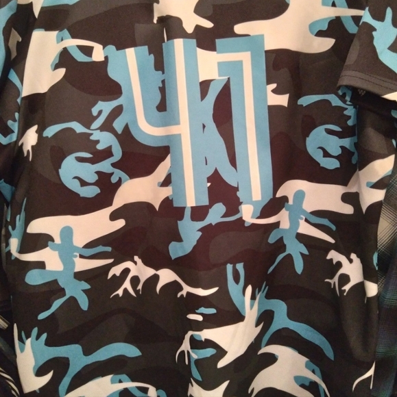 California Prospects Game Used Camo Jersey - Picture 5 of 7